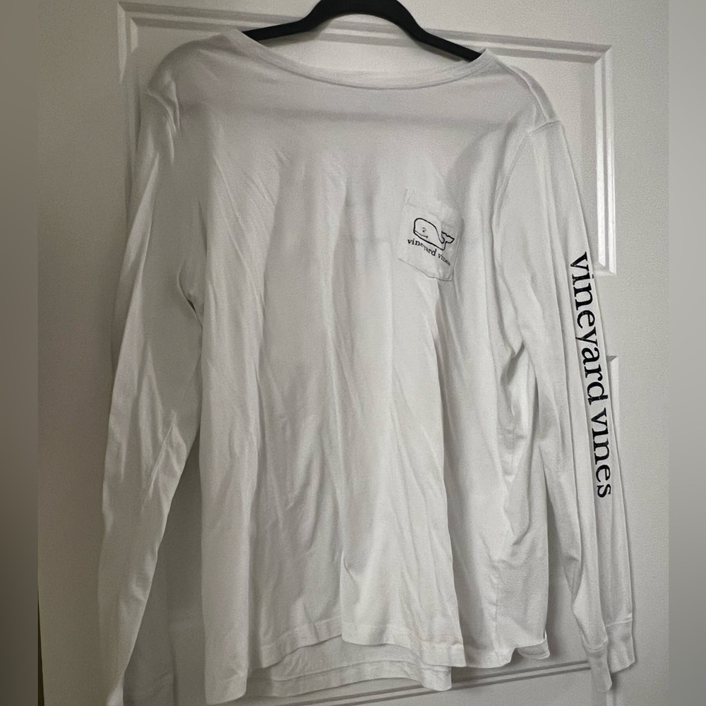 Vineyard Vines White Logo Tee XL